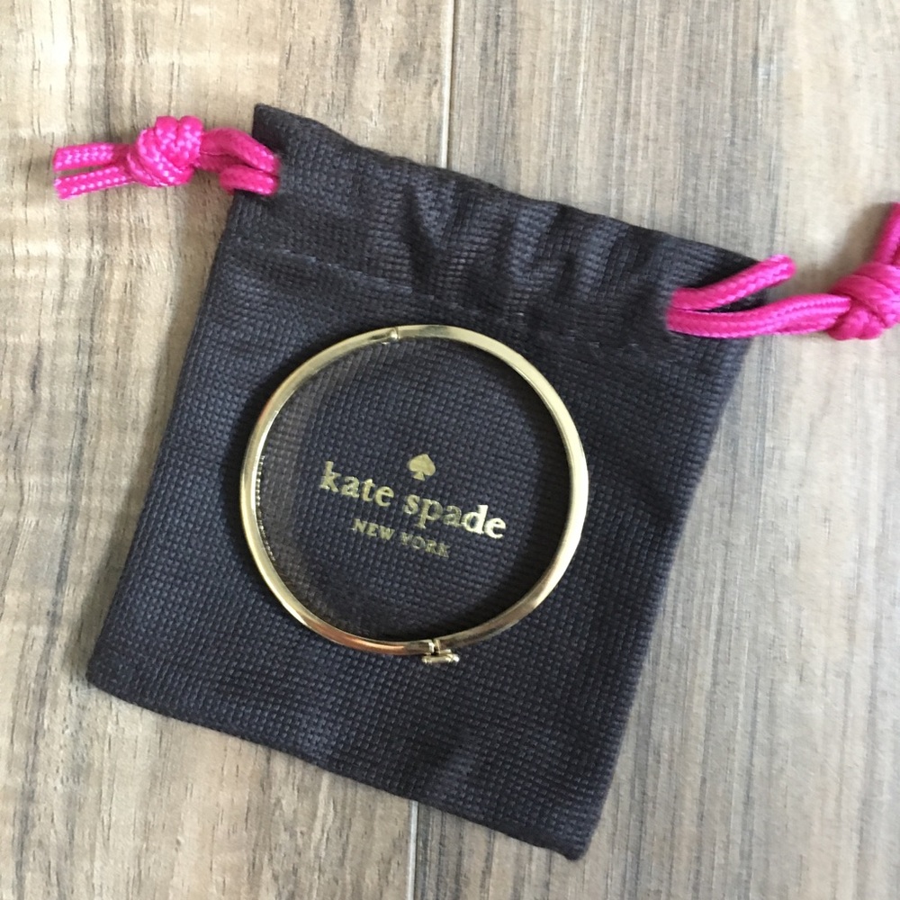 Kate spade ♠️ Black and Gold Bracelet